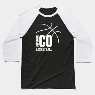Colorado Basketball 02 Baseball T-Shirt